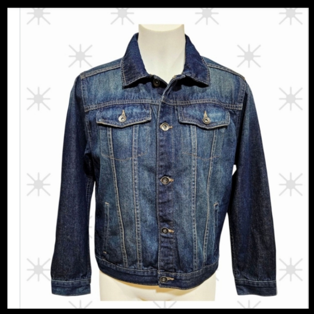 THE CHILDREN'S PLACE Blue Jean Jacket Kids Size 10-12
